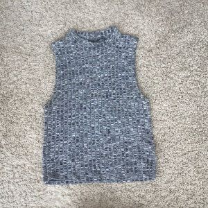American Eagle Mock Neck Top Gray🤍SIZE M